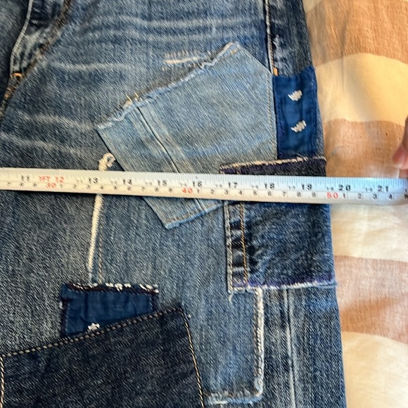 Ralph Lauren Polo
Avery Boyfriend Crop Distressed
Patchwork Jeans  size 27 - Picture 16 of 17
